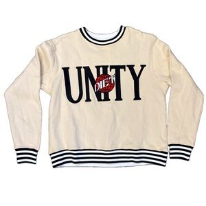 Diet Starts Monday Off White Men's Crew Pullover Sweatshirt | Size Medium